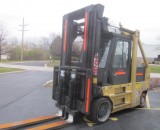 30,000lbs. Taylor Hard-Tired Forklift 1