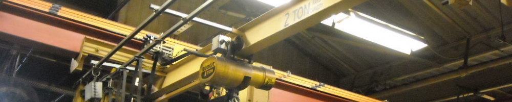 2 ton budgit overhead crane