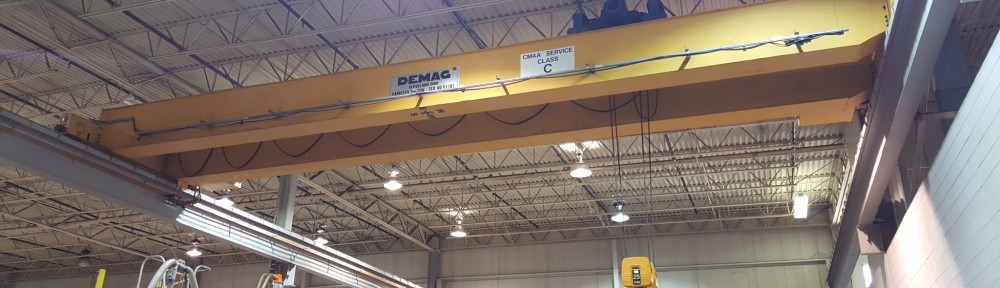 25 Ton Demag Overhead Bridge Crane For Sale (2)