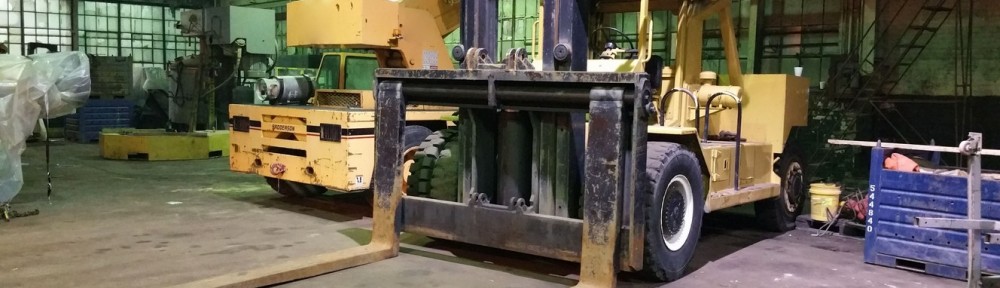 80,000lb. Capacity Bristol RS-80 Forklift For Sale